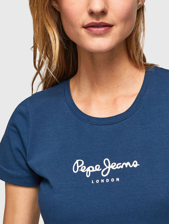 NEW VIRGINIA black T-shirt with logo detail - 4