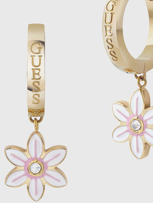 WHITE LOTUS earrings - 2