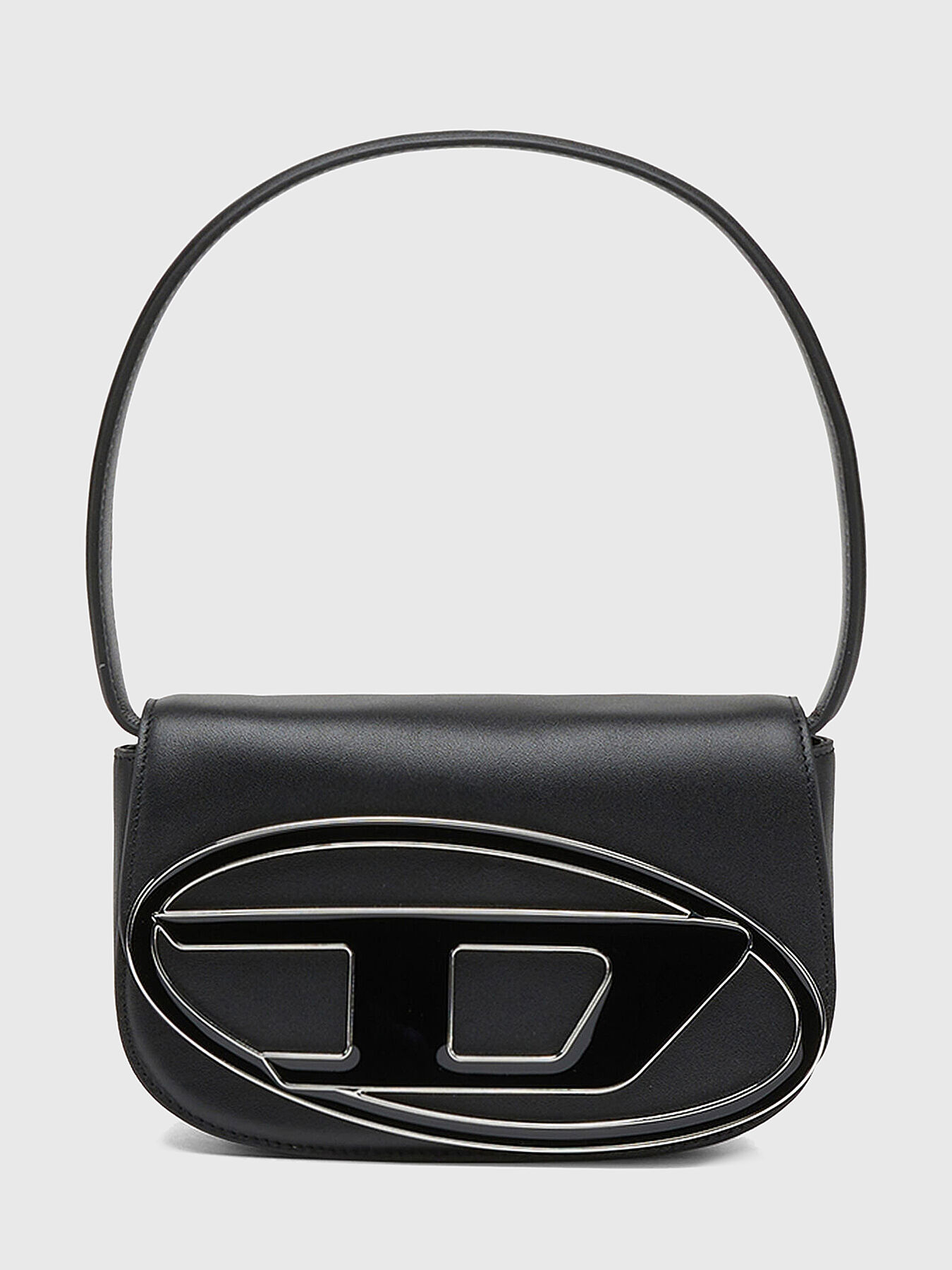 Black leather shoulder bag brand DIESEL — Globalbrandsstore.com/en