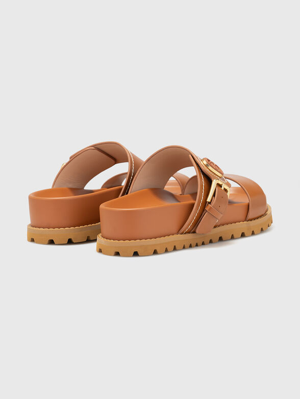 LIVIA 02 leather sandals - 3
