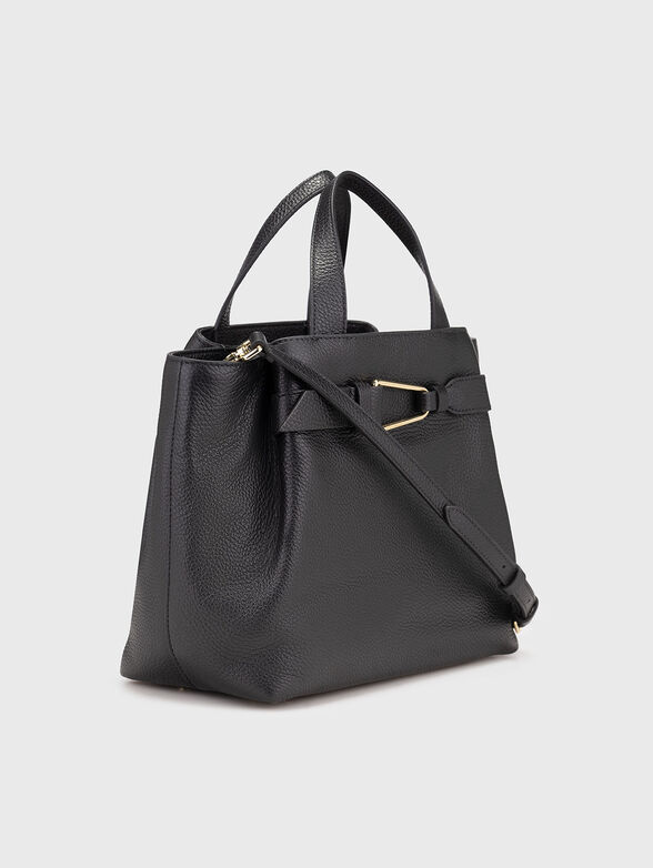 Large genuine leather handbag - 4