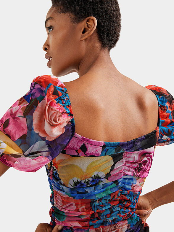 MARSELLA dress with floral print - 5