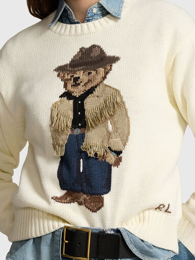 Sweater with Polo Bear design - 4