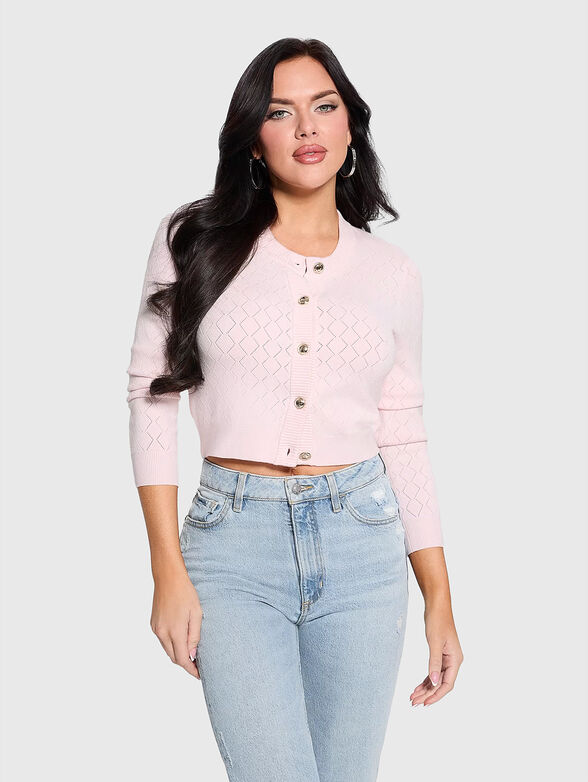 HOLLAND cardigan with golden buttons - 1