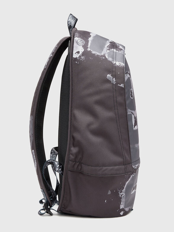 Backpack with art logo print  - 4