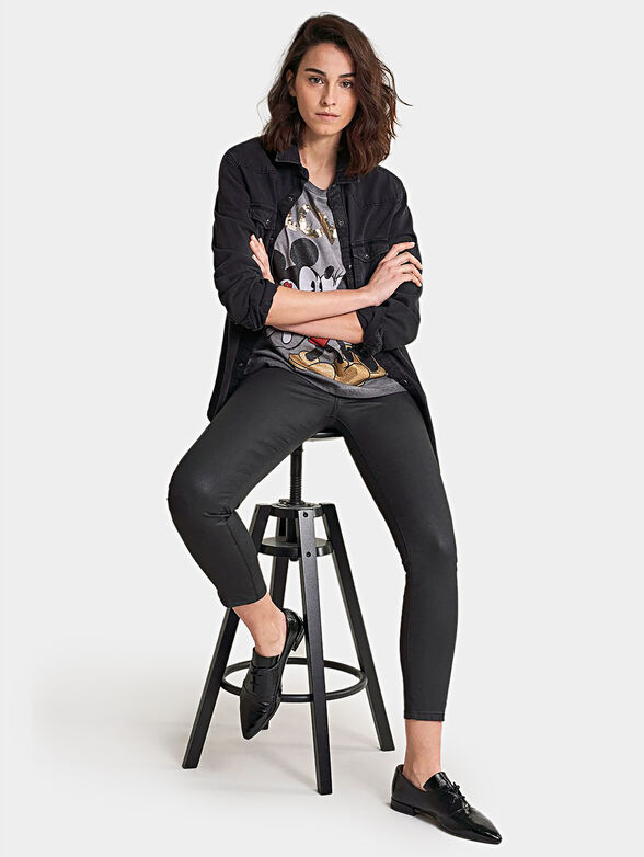 T-shirt with print and sequins - 6