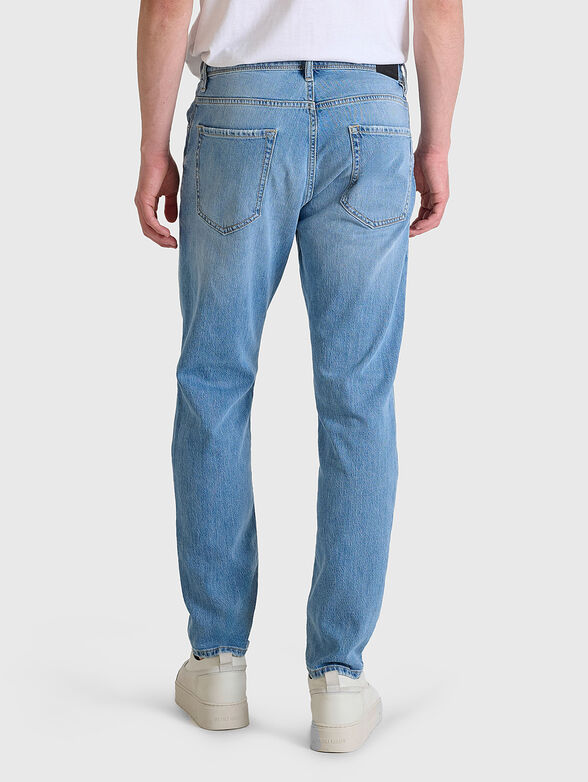 ARGON blue jeans with bleached effect - 2
