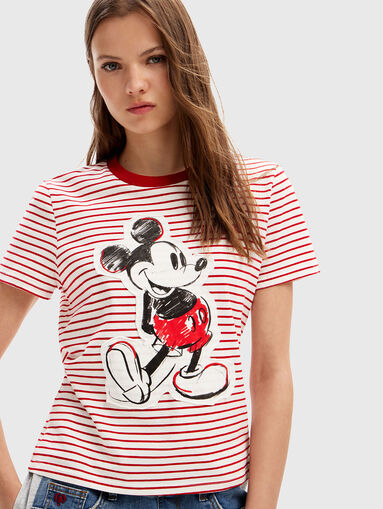 MICKEY MOUSE striped T-shirt - 4