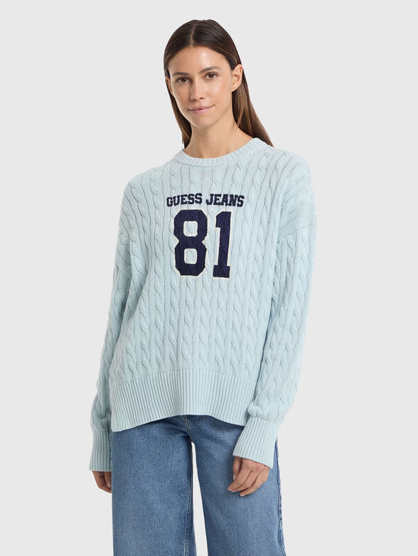 Sweater with crew neck - 1