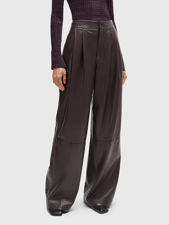 TADESA trousers in eco leather - 0