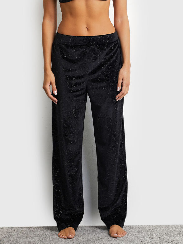 XMAS PARTY trousers with shiny details - 1