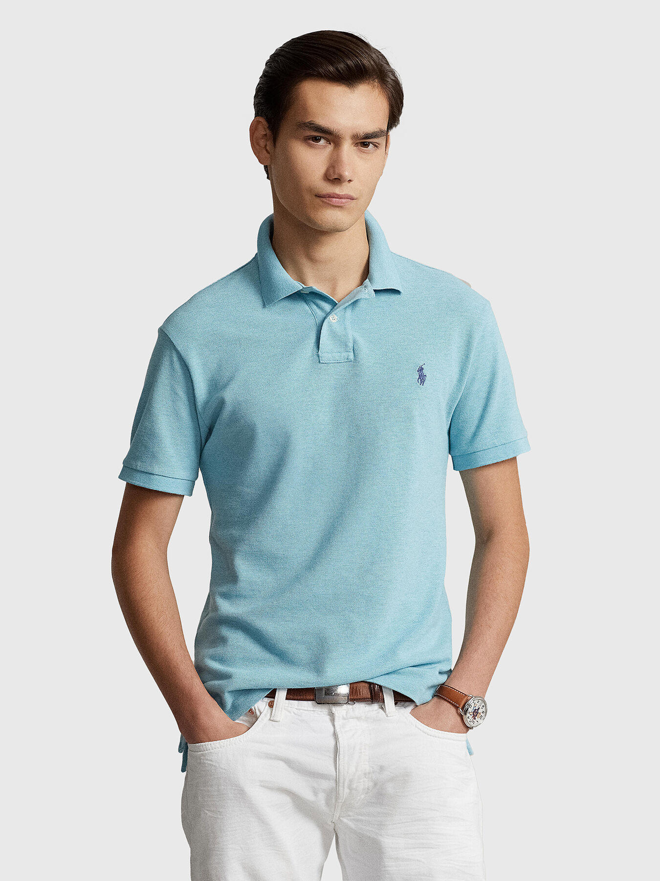 Ralph lauren light blue polo shop