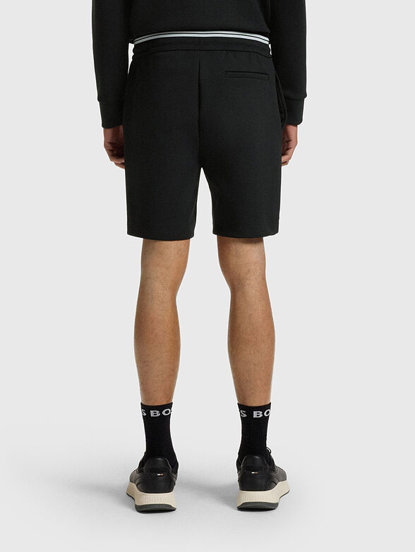 Cotton shorts with elastic waist - 2