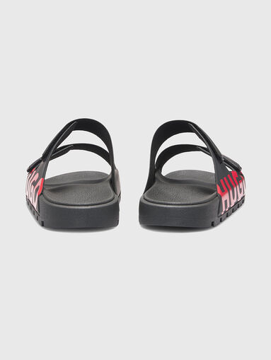 EVANDER slippers with logo - 4