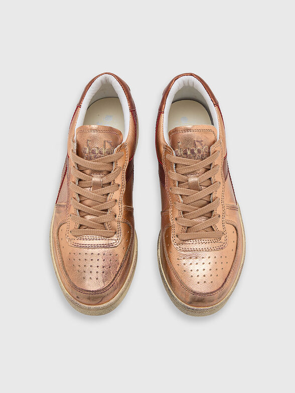 MI BASKET LOW sports shoes with contrasting inserts - 6