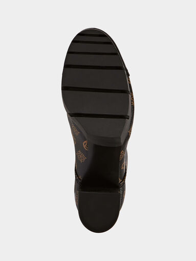 GEOVEY Ankle boots with 4G logo print - 4