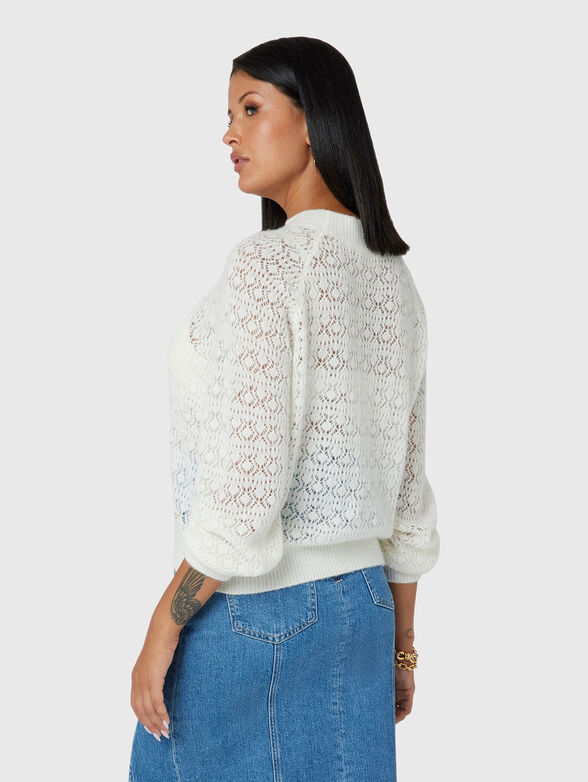 KENSLEY blue knitted sweater - 3