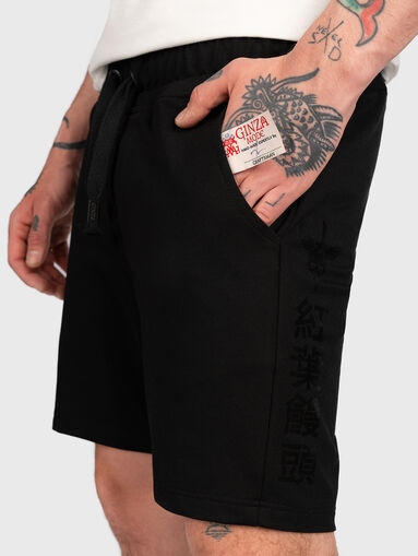 SH014 shorts with laces and embroidery - 3