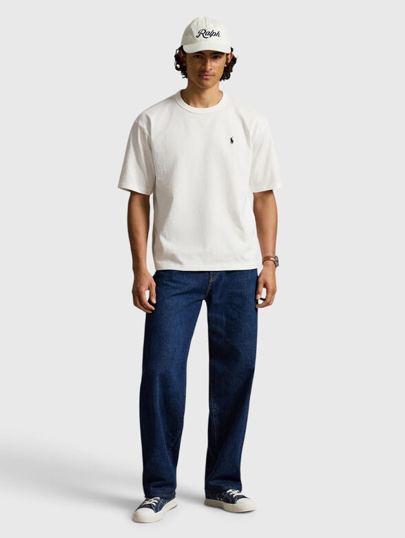 White cotton t-shirt - 1