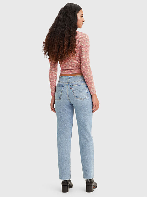 Сини дънки 501&reg; с накъсвания - 2