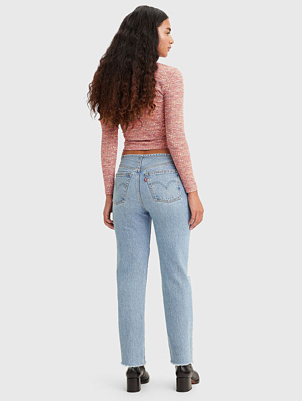 501&reg; blue jeans with distressed effect - 2