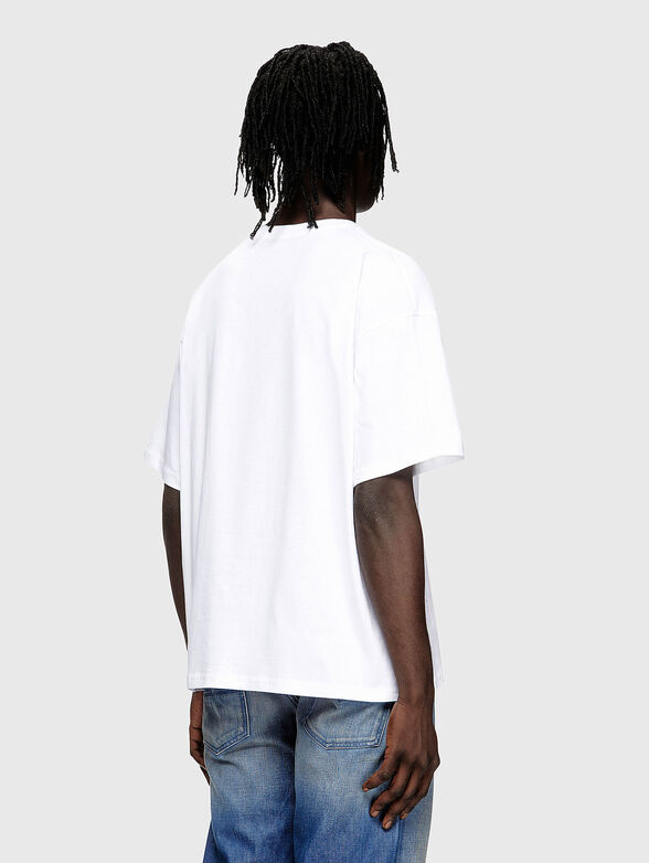 T-BOXT-T21 oversized T-shirt with accent print - 2