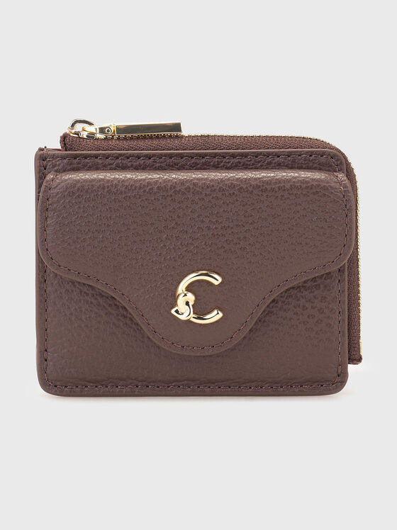 Кожен картодържател с гранулиран ефект - 1