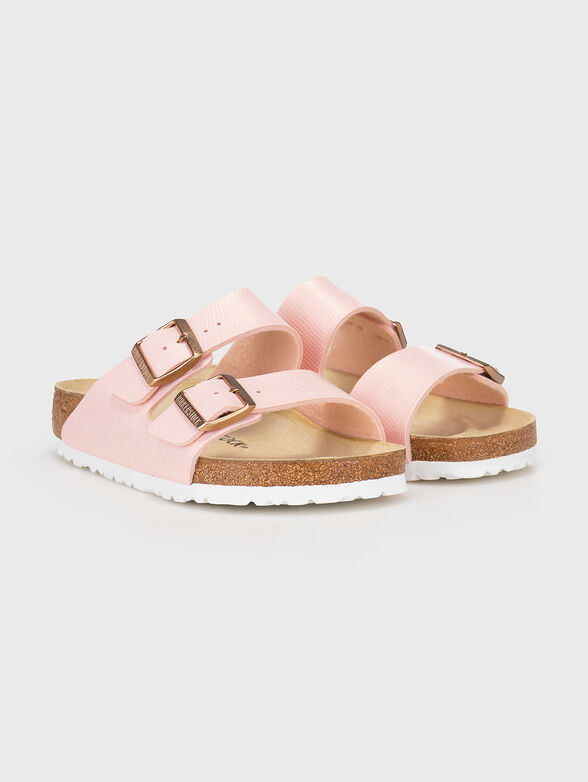 ARIZONA slippers  in light pink color - 2
