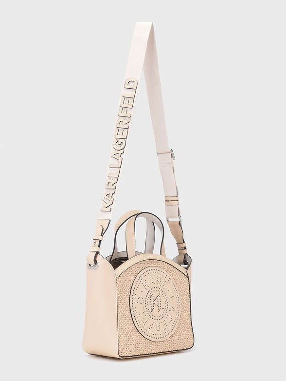 Small leather bag with perforations - 2