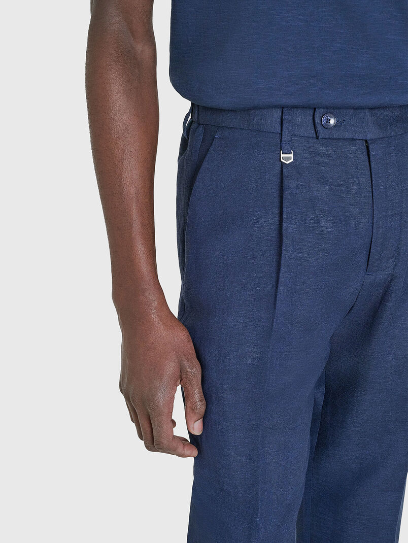 LUIS linen trousers - 3