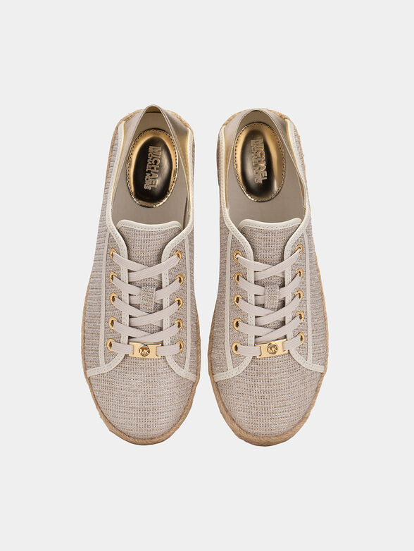 LIBBY espadrilles with golden accents - 6