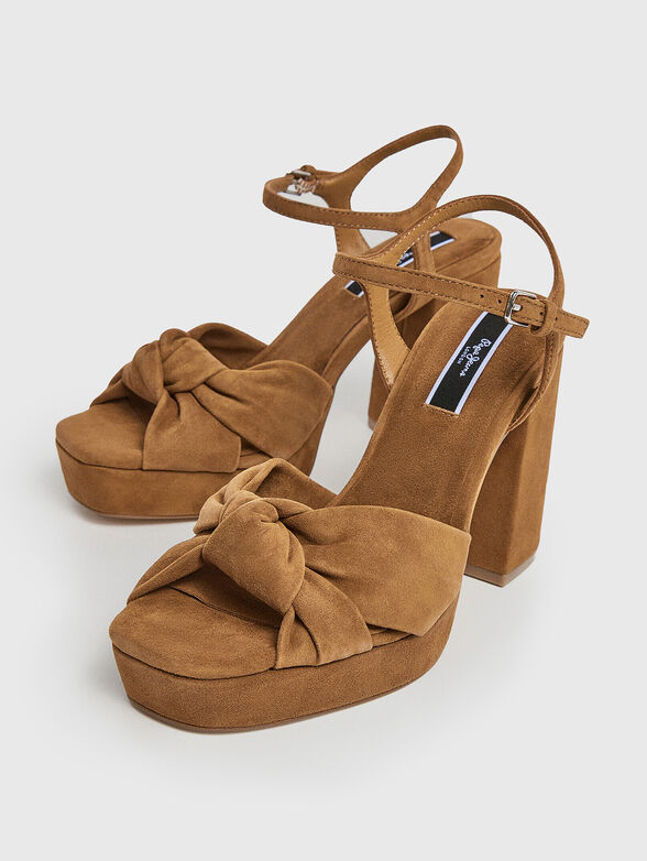 LENNY sandals with block heel - 1