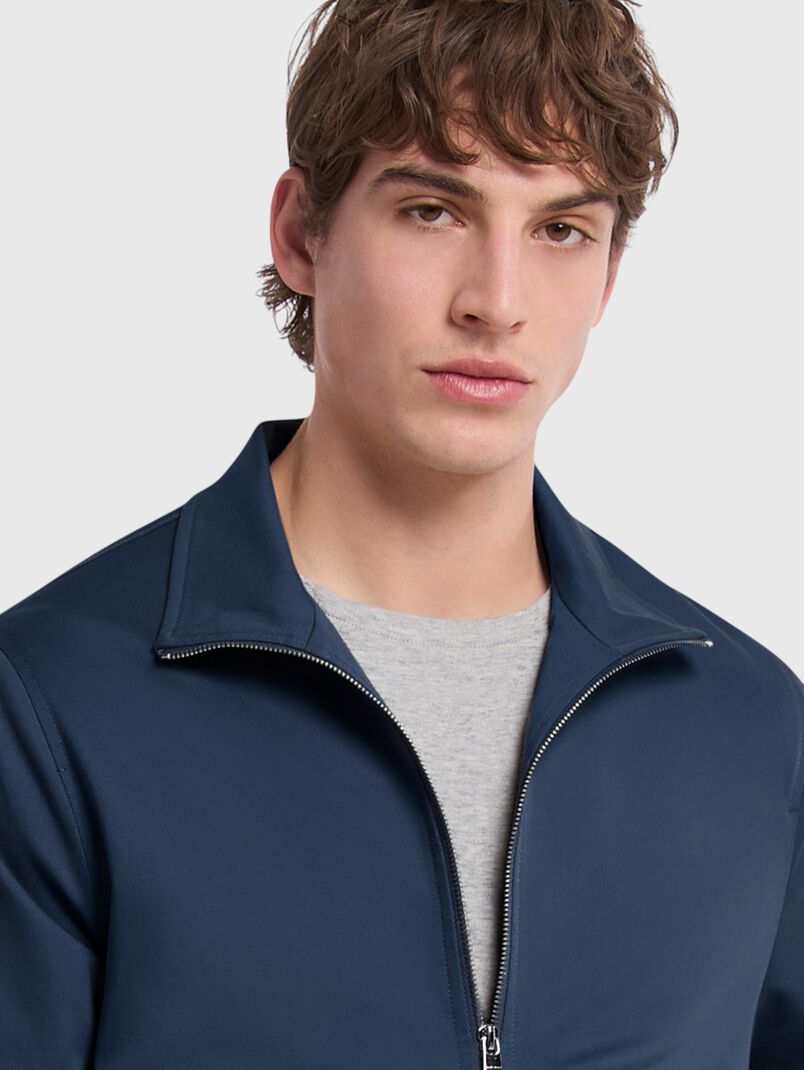 Cotton-blend bomber jacket - 3