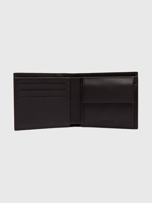 Black leather wallet - 2