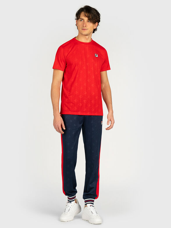 HENIO T-shirt in blue - 4