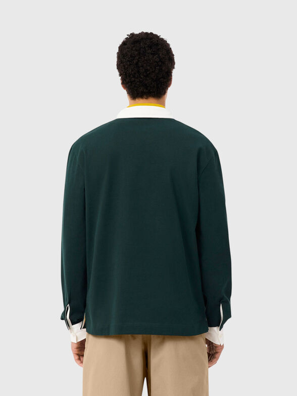 Long-sleeve polo shirt - 3