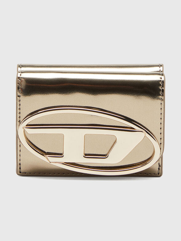 1DR leather wallet with oval logo - 1