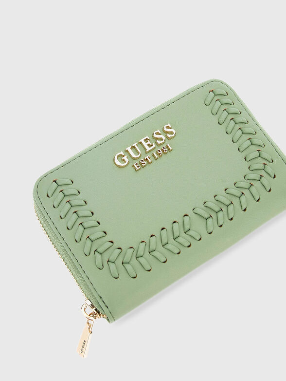 TATUM wallet with knitted details - 3