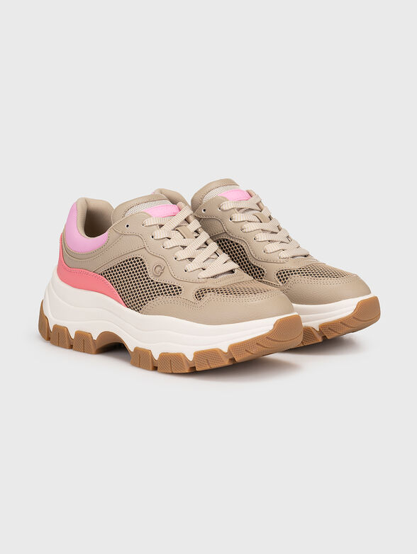 BRECKY sneakers in beige  - 2