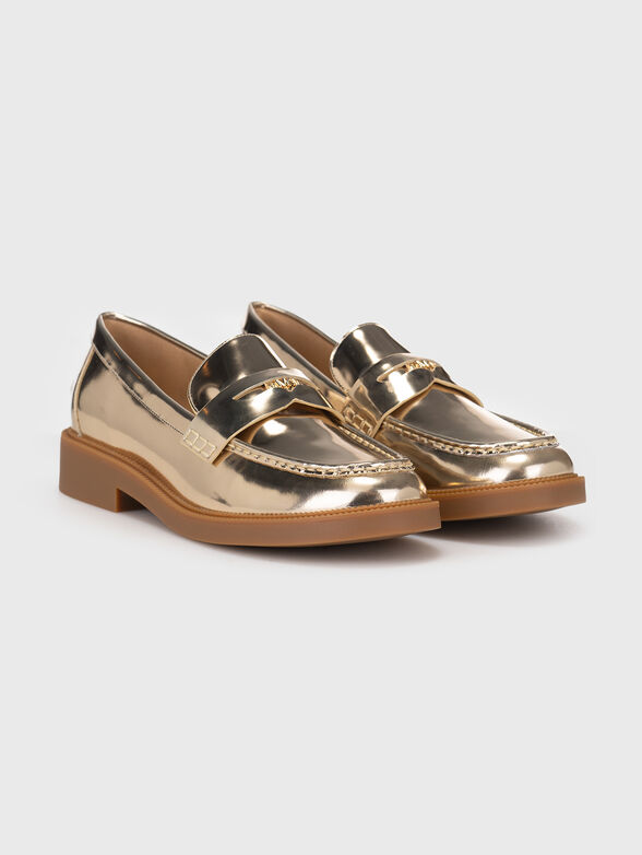 EDEN loafers in gold color  - 2