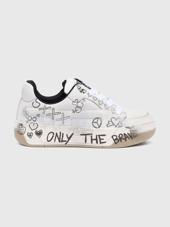 D-OLLIE S-D-OLLIE sports shoes with print - 1