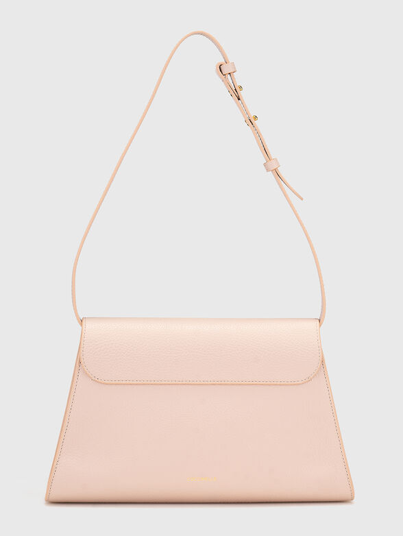 Leather shoulder bag with adjustable handle - 2