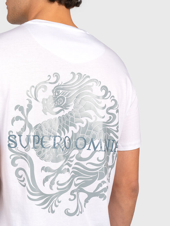 White printed tee - 5