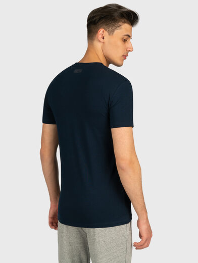 T-shirt in dark blue - 3