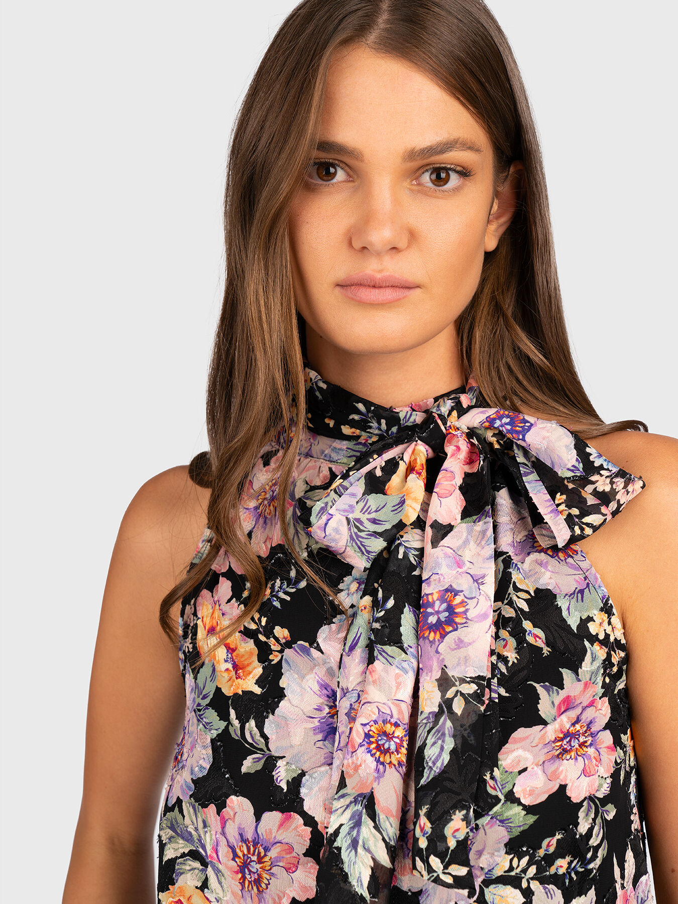 KATIA top with floral print brand GUESS — Globalbrandsstore