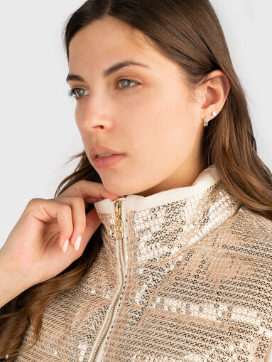 Vest with sequins - 4