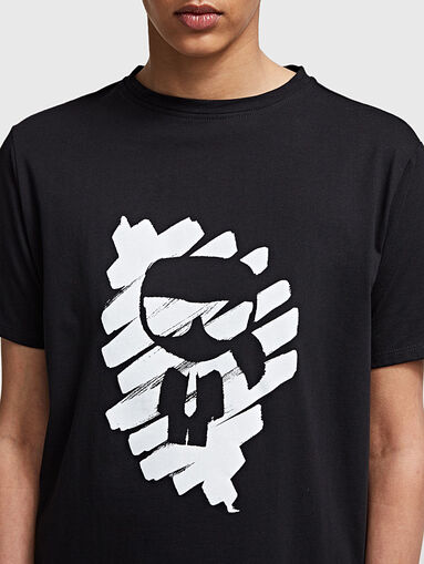 IKONIK T-shirt with contrasting print - 4