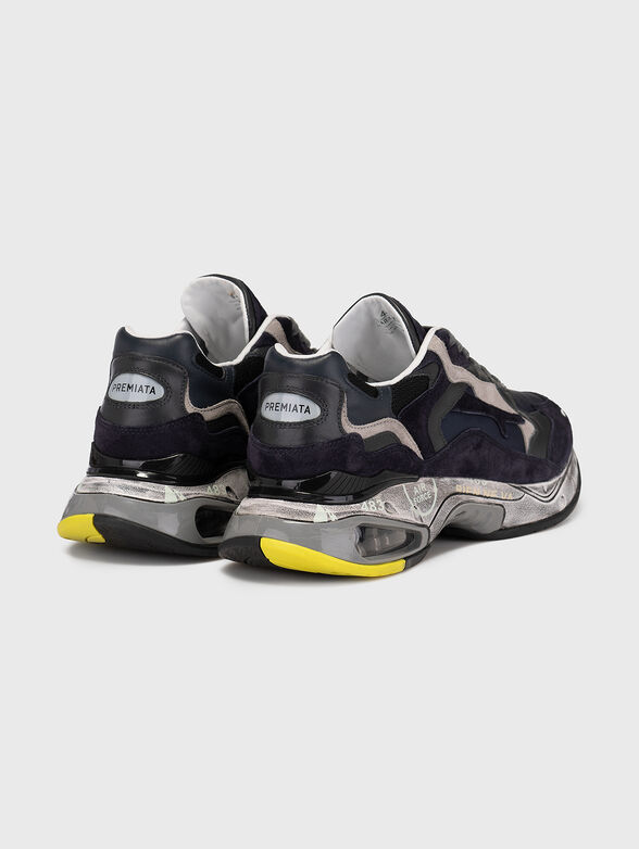 SHARKY 271 sneakers with coloured inserts - 3