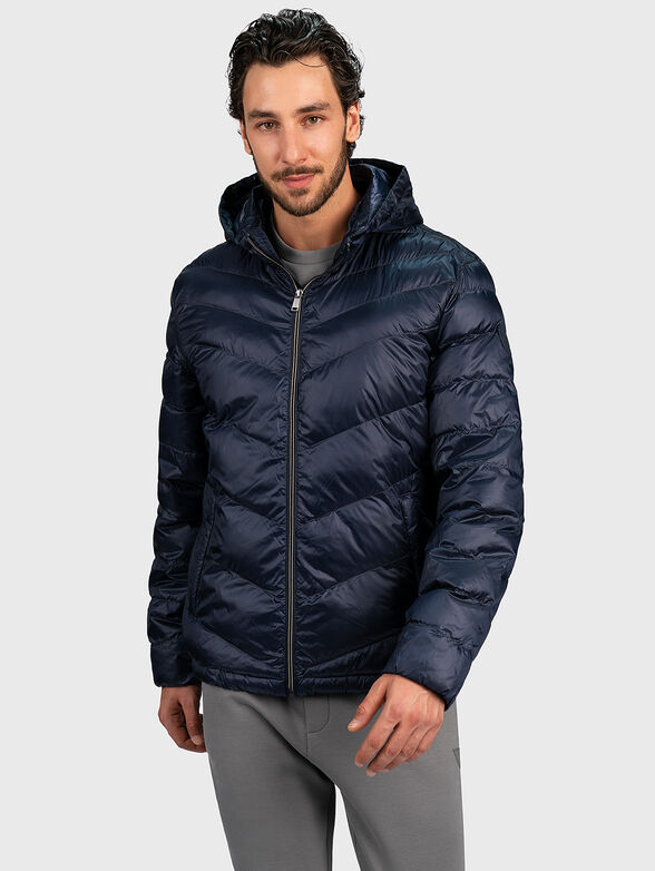 Black padded jacket - 1