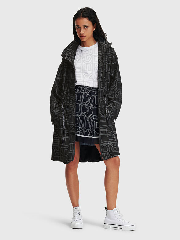 Contrast print jacket - 1